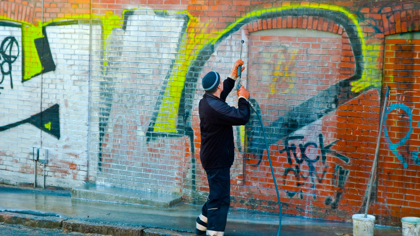 How To Remove Graffiti