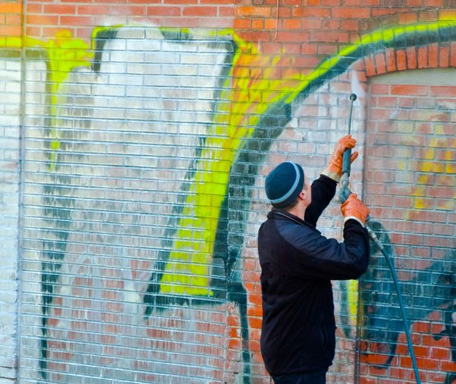 Why is spray paint and graffiti a problem